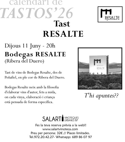 Tast RESALTE